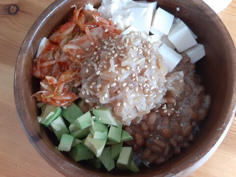 食欲のない時に！豆腐のヘルシー冷丼！